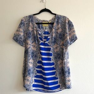 Maeve silk blouse - Anthropologie